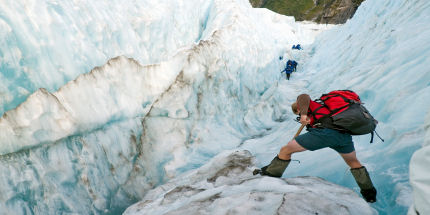 Walking the Franz Josef Glacier